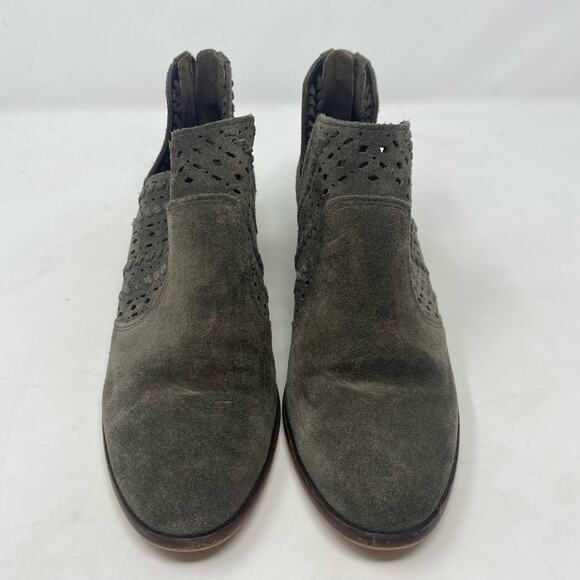Vince Camuto Prasata Bootie Dark Grey Womens Size 9 - Picture 4 of 8